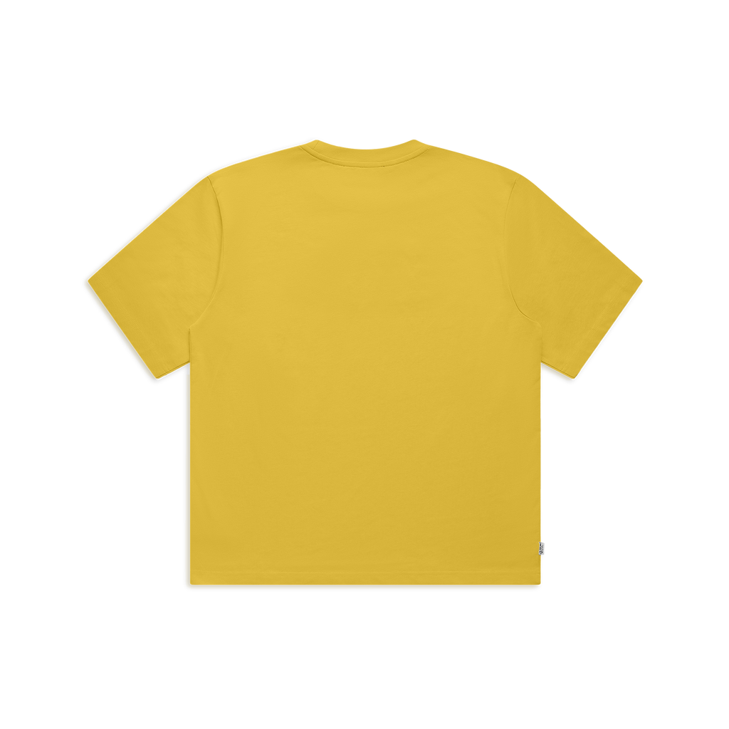 GRAFFITI TEE MUSTARD