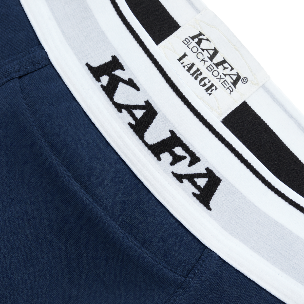 LOGO BLOCK BOXER V.2 (NAVY/WHT)