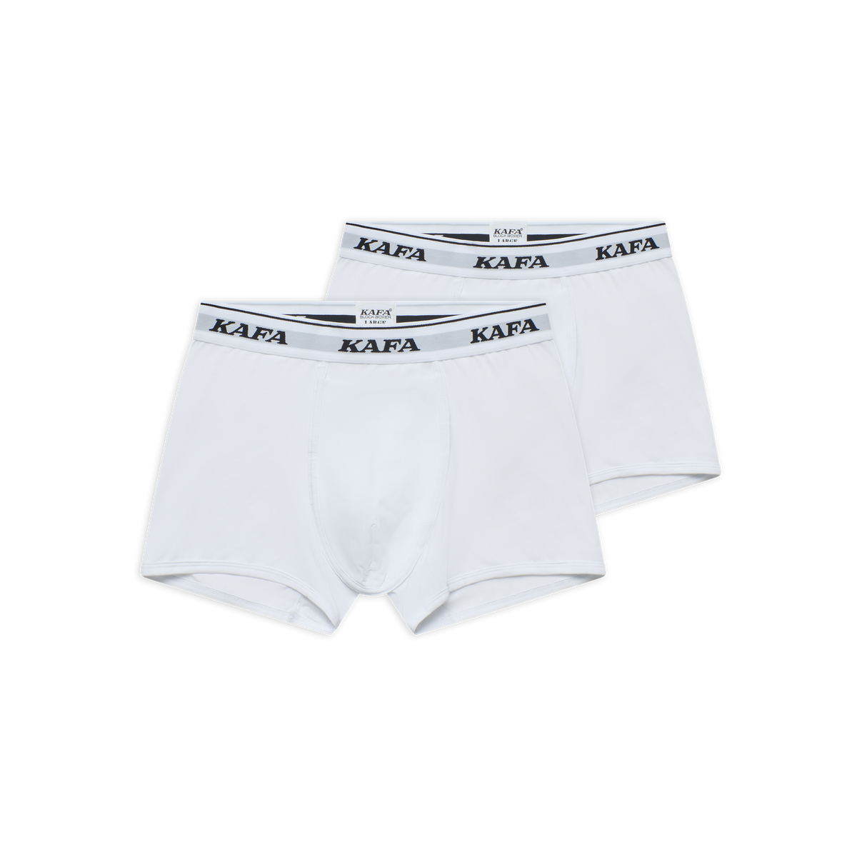 LOGO BLOCK BOXER V.2 (ALL WHITE)