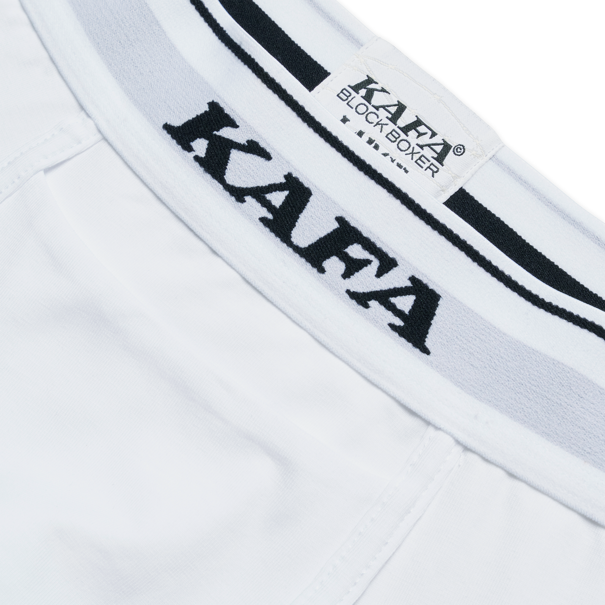 LOGO BLOCK BOXER V.2 (ALL WHITE)