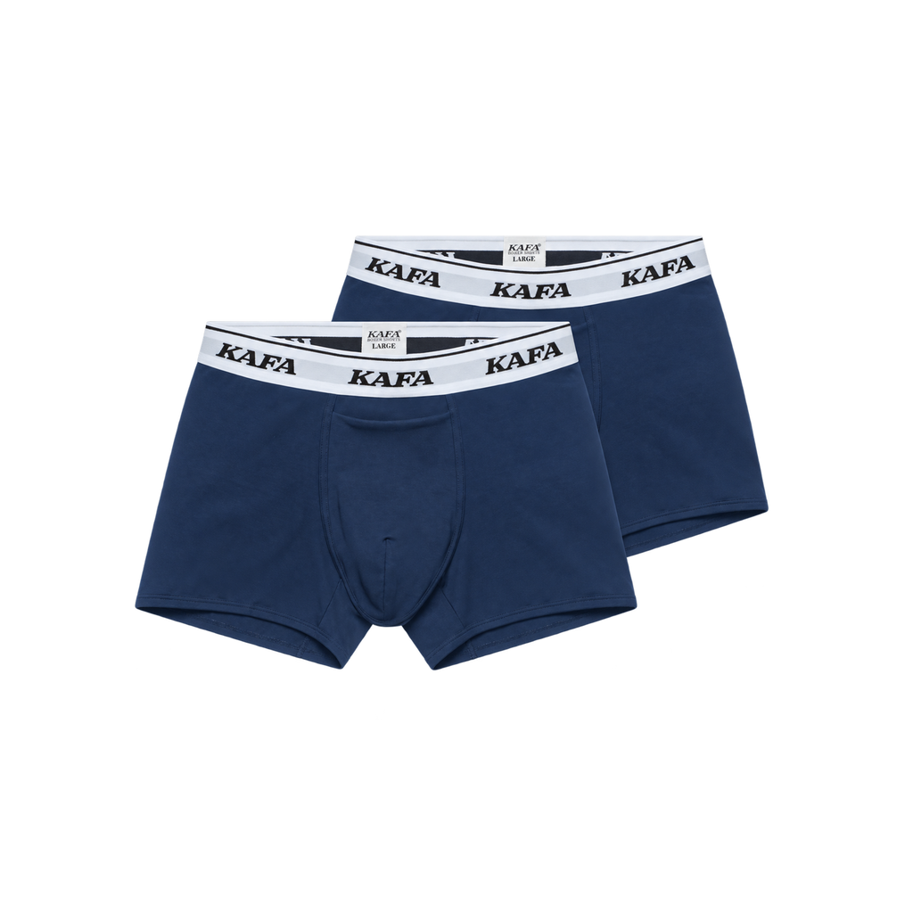 LOGO BLOCK BOXER V.2 (NAVY/WHT)