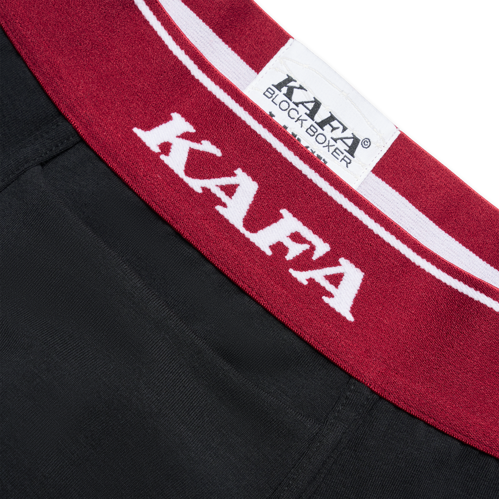 LOGO BLOCK BOXER V.2 (BLACK/RED)