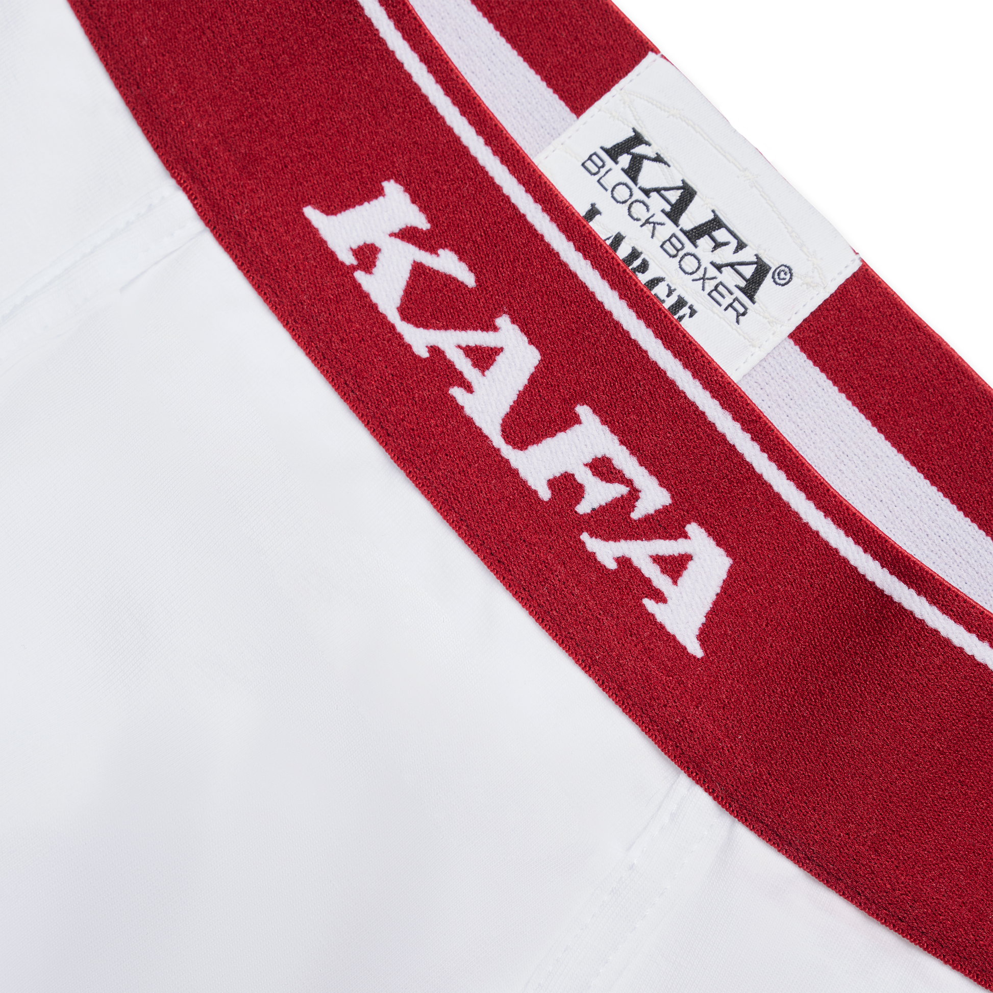 LOGO BLOCK BOXER V.2 (ROT/WEISS)