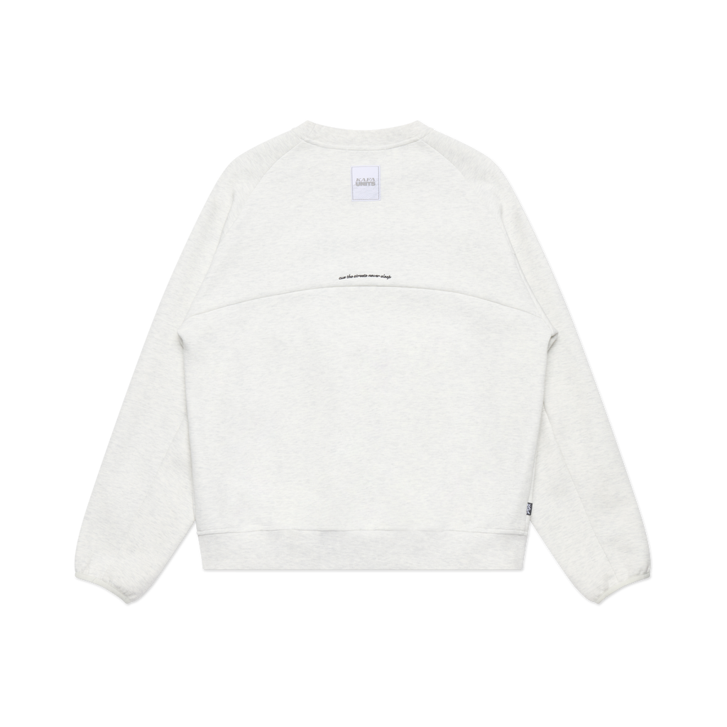 CAMO LOGO SWEATER