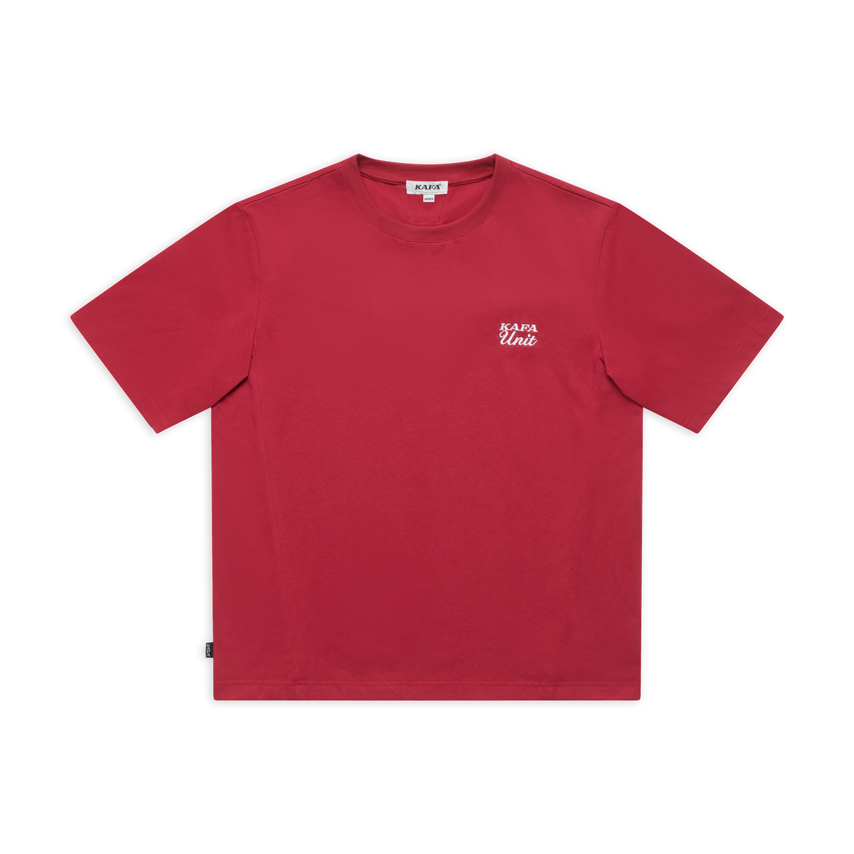 K-UNIT TEE (DEEP RED)