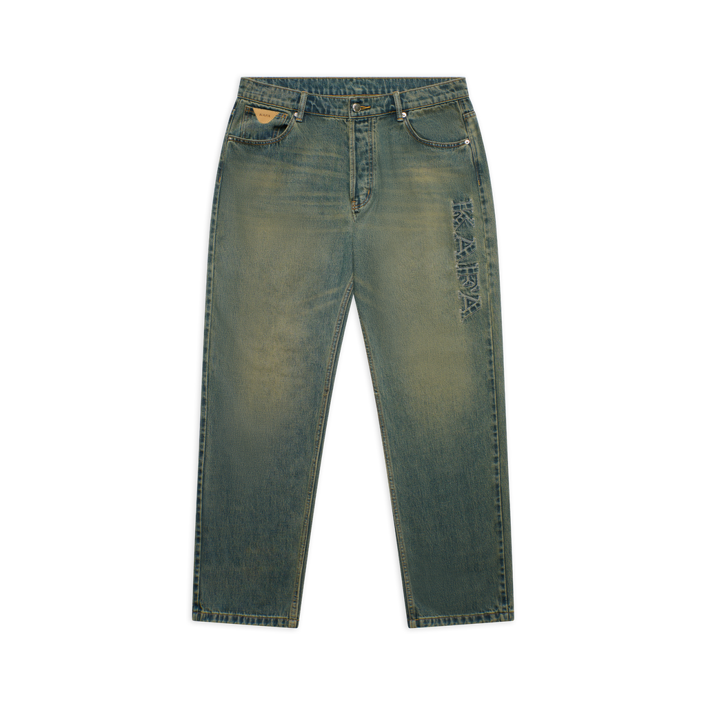 B.I.G JEANS STRAIGHT LEG (USED BLUE)